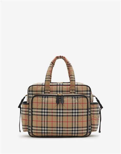 burberry changing bag|designer backpack changing bag.